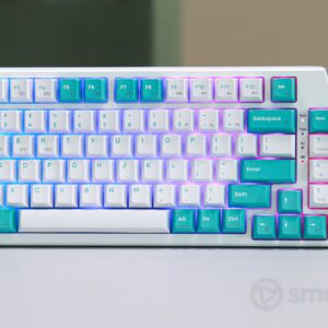 MARVO CUSTOM WIRELESS & WIRED MECHANICAL GAMING KEYBOARD LINEAR SWITCH TIFFANY BLUE