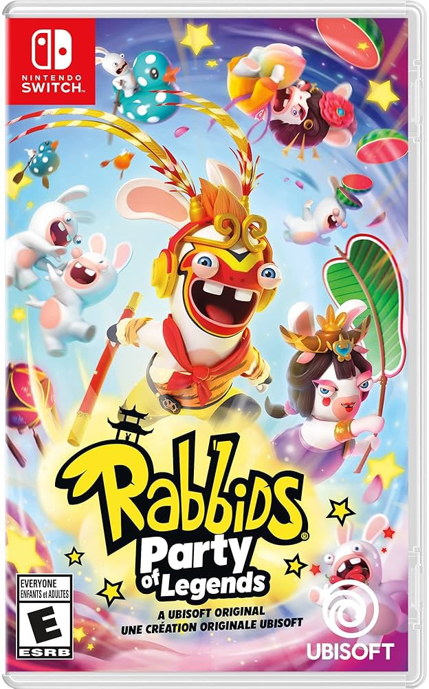 NINTENDO SWITCH RABBIDS PARTY OF LEGENDS GAME