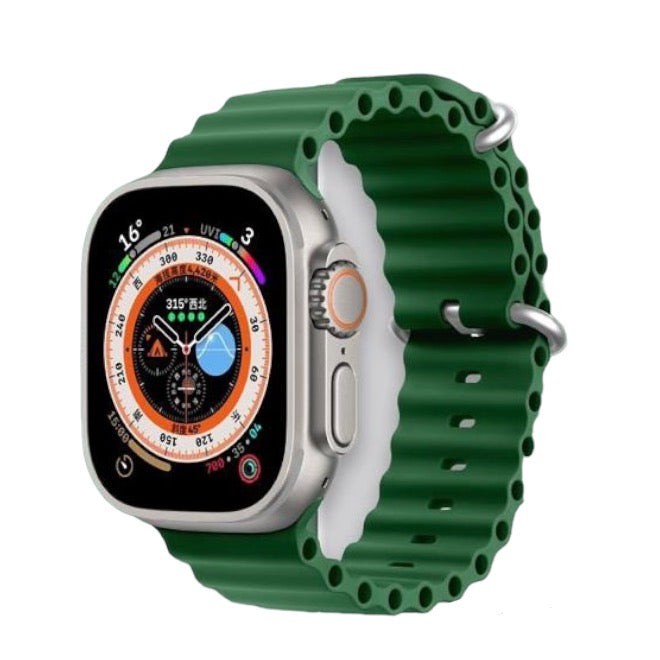 PAWA LONDON OCEAN CLOVER GREEN WATCH STRAP 42-44-45-49MM PW-WLLOIW-GN