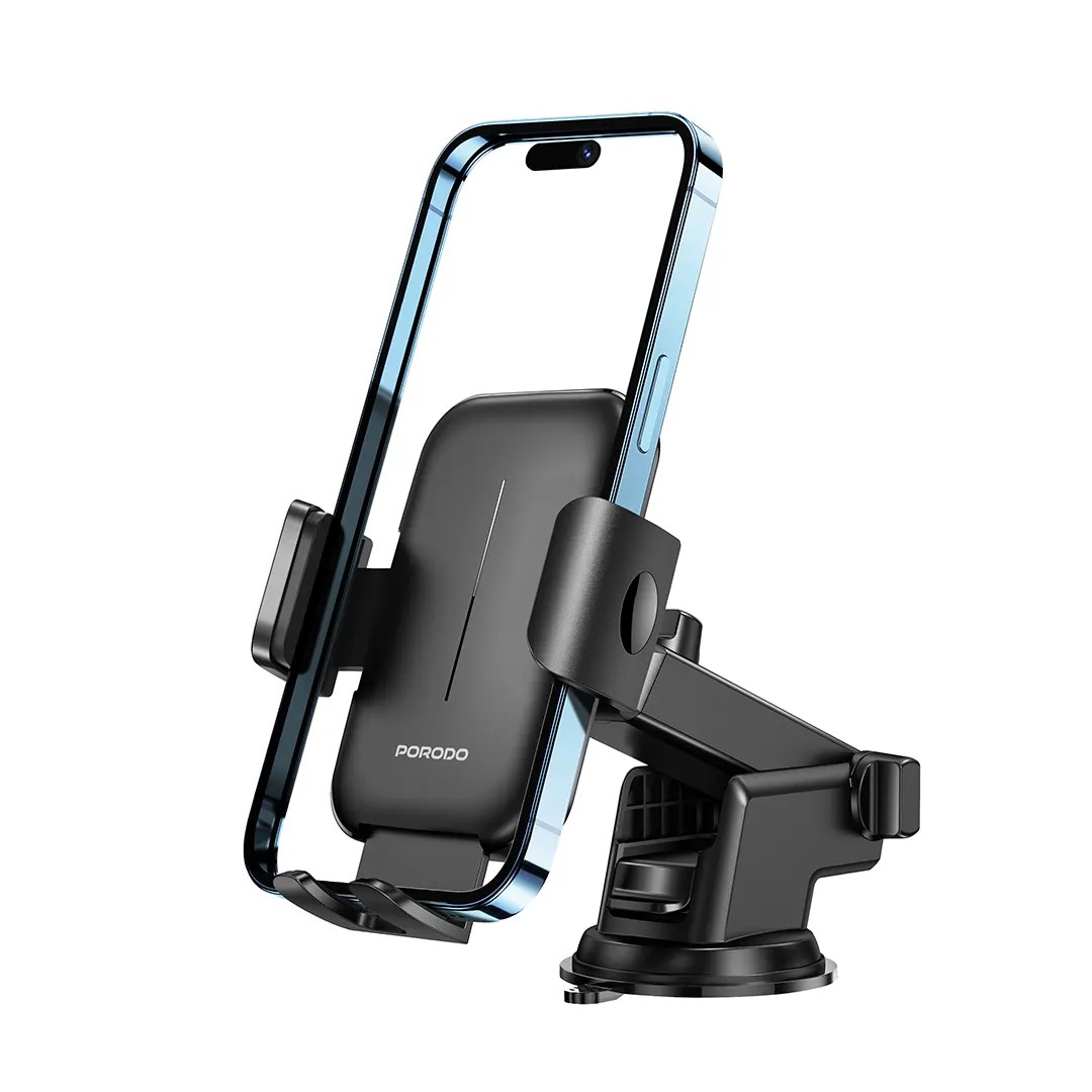 PORODO ADJUSTABLE CLAMPS DASH & WINDSHIELD MOUNT PD-HSMO7-BK