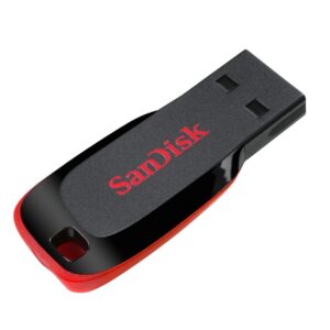SANDISK CRUZER BLADE FLASH DRIVE 64GB SDCZ50-064G-B35