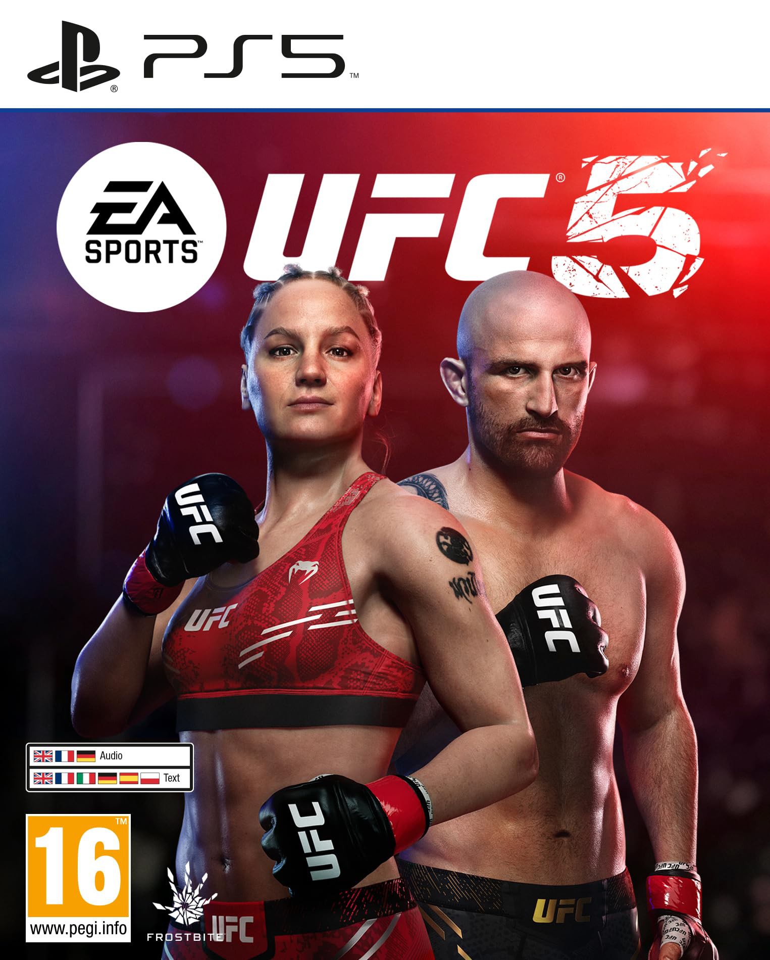 UFC5 FOR PS5 GAMING CD
