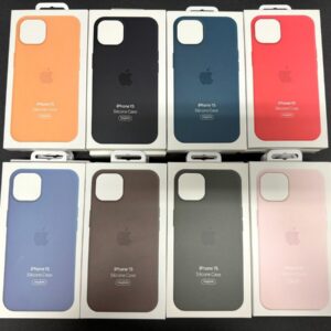 APPLE IPHONE 15 SILICON CASE MIX COLOR OEM