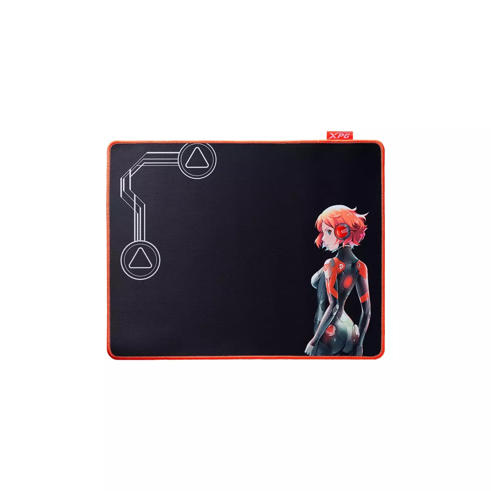 XPG BATTLEGROUND L GAMING MOUSEPAD BK/OGCWW