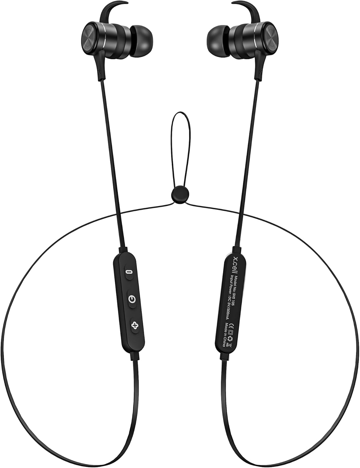 XCELL SPORTS WIRELESS STEREO HEADSET BLACK SHS105 - Image 2