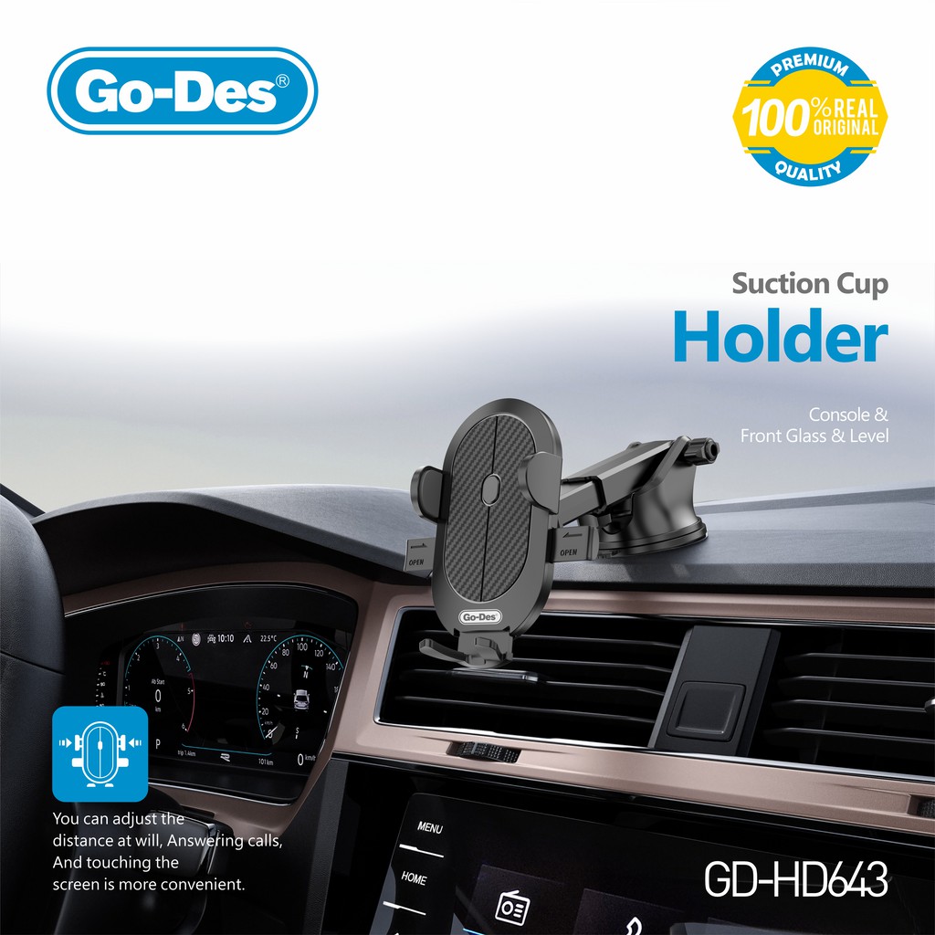 GODES STRONG MAGNETIC SUCTION VEHICLE MOUNT GD-HD922