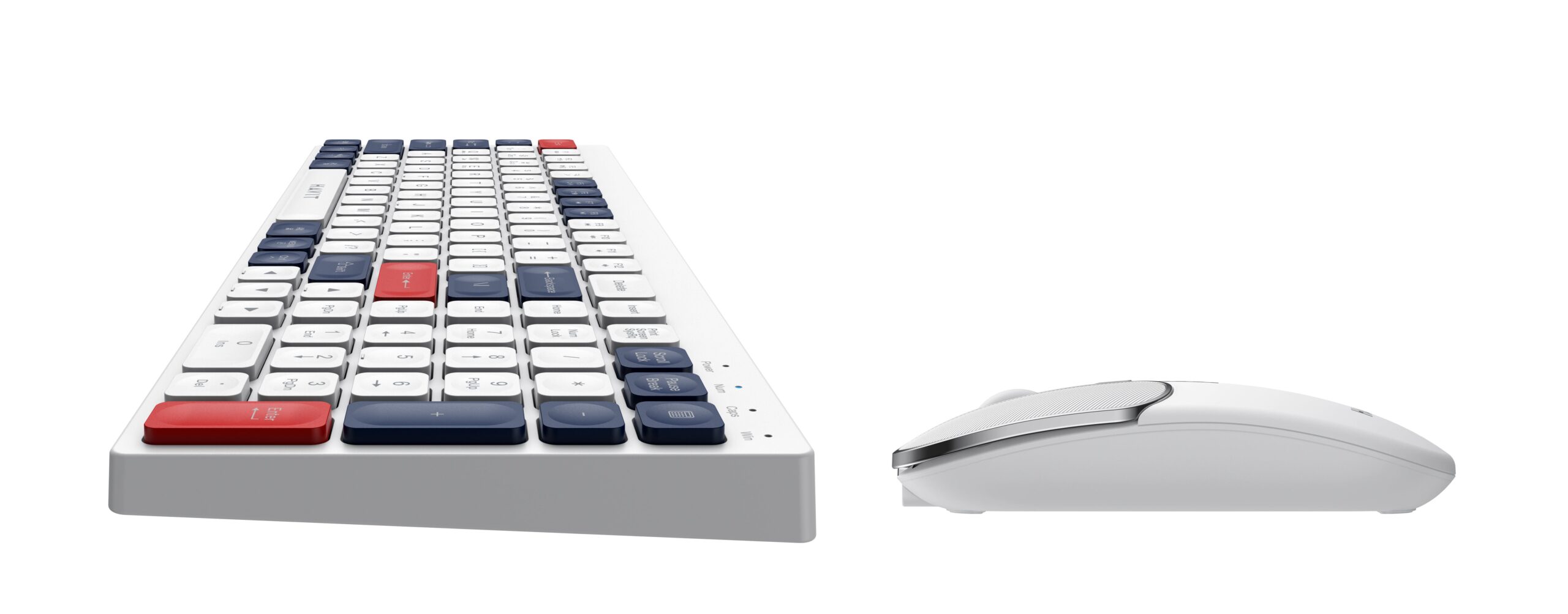 HAVIT DUAL MODE WIRELESS KEYBOARD & MOUSE HVKB-KB830WB-WH