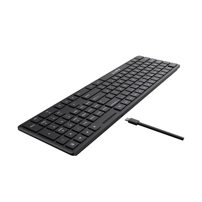 HAVIT ULTRA SLIM AND NOISE PROOF DESIGN MULTIMEDIA KEYBOARD HVKB-KB252-BK