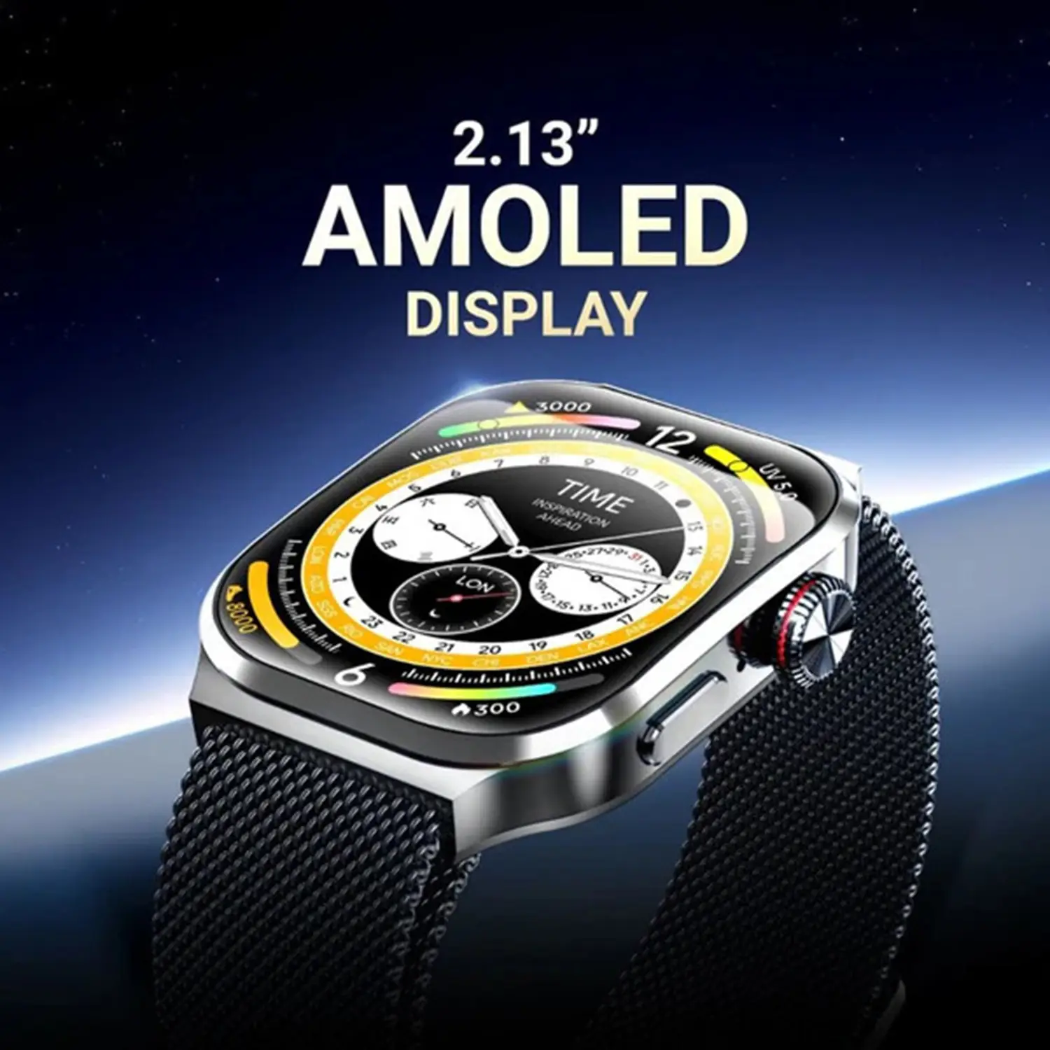 TELUX FLEX FIT SMART WATCH BLACK F1680 - Image 2