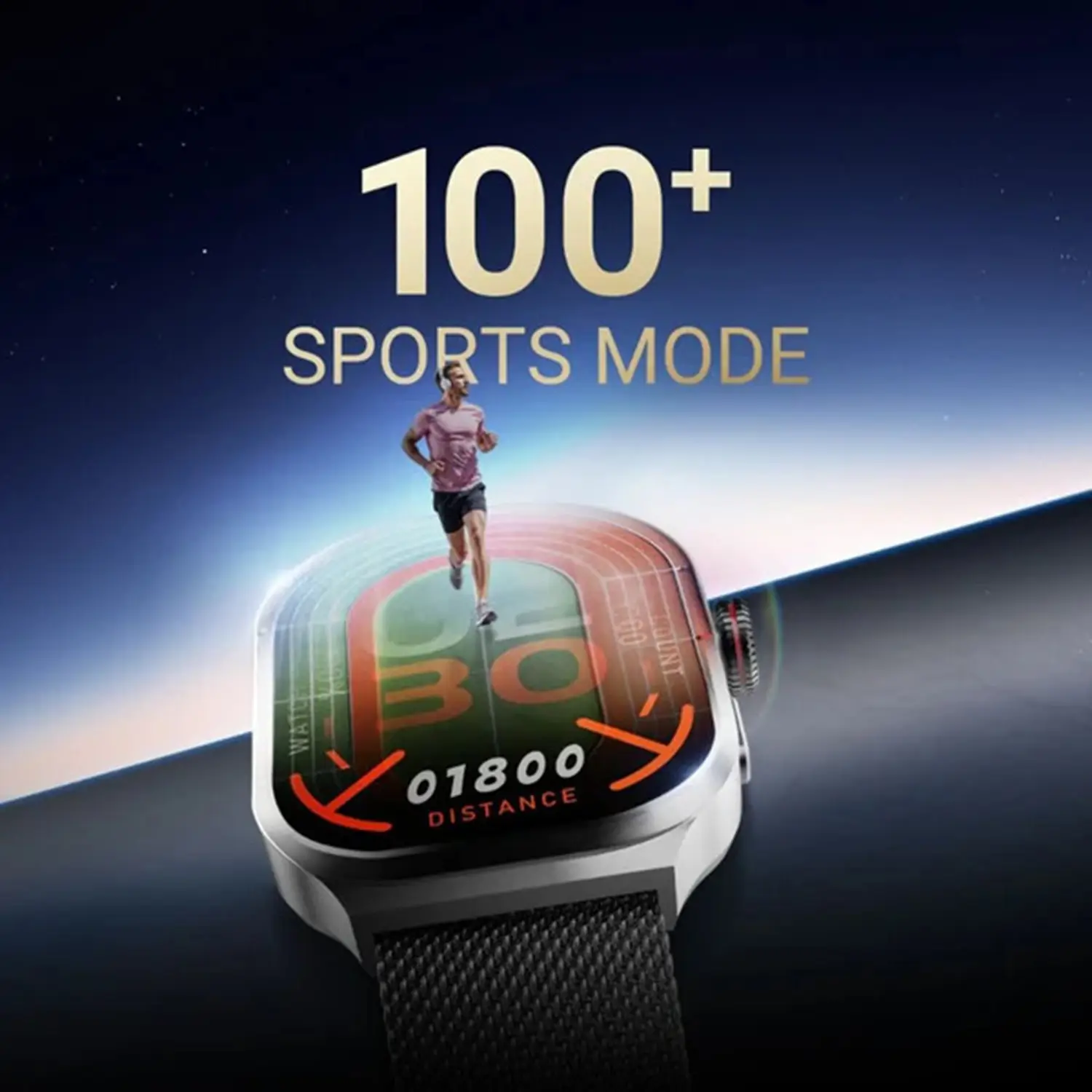 TELUX FLEX FIT SMART WATCH BLACK F1680 - Image 4